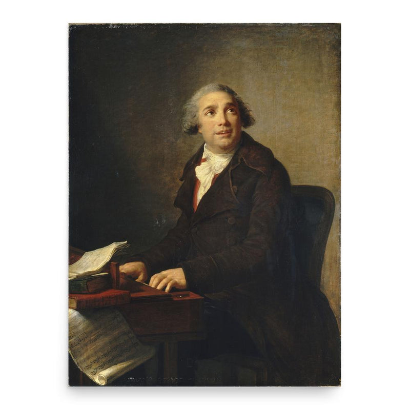 Giovanni Paisiello poster print, in size 18x24 inches.