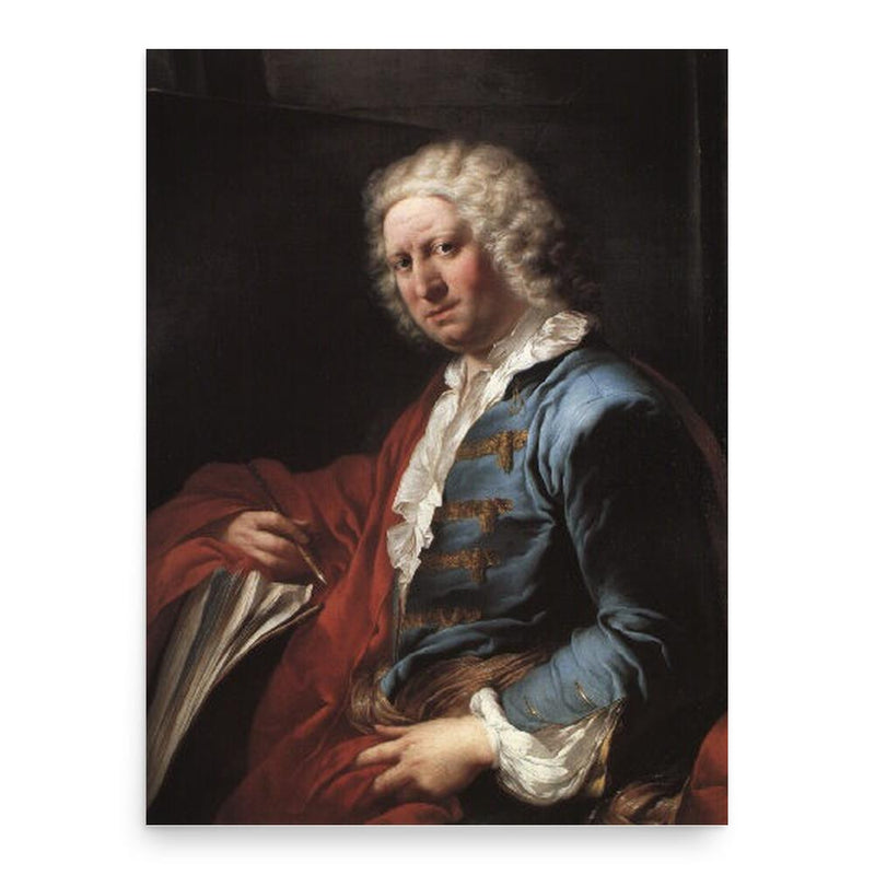 Giovanni Paolo Panini poster print, in size 18x24 inches.