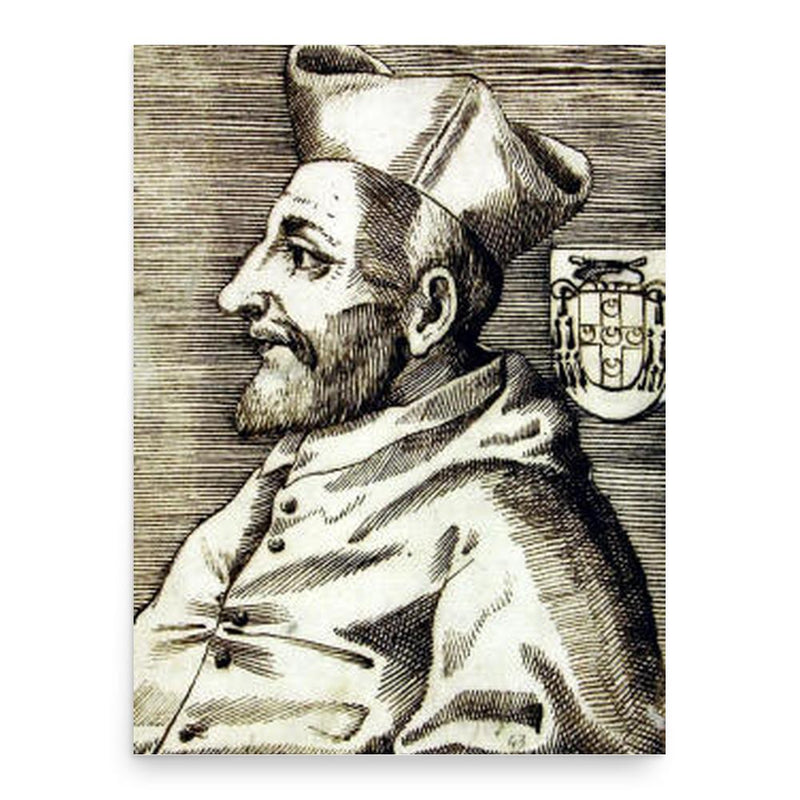 Giovanni Piccolomini poster print, in size 18x24 inches.