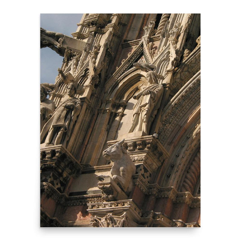 Giovanni Pisano poster print, in size 18x24 inches.