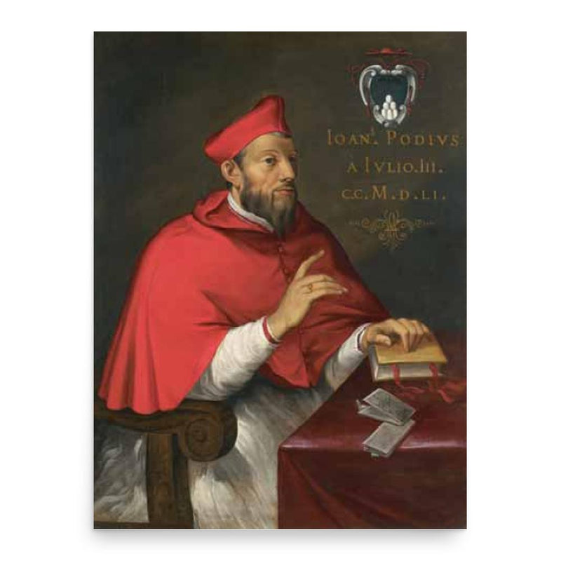 Giovanni Poggio poster print, in size 18x24 inches.