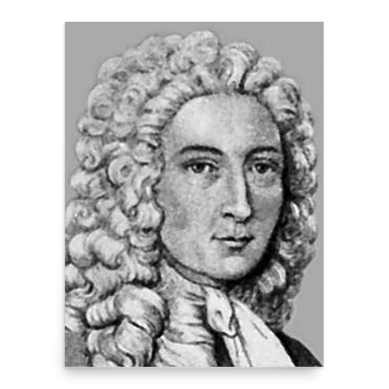 Giovanni Poleni poster print, in size 18x24 inches.