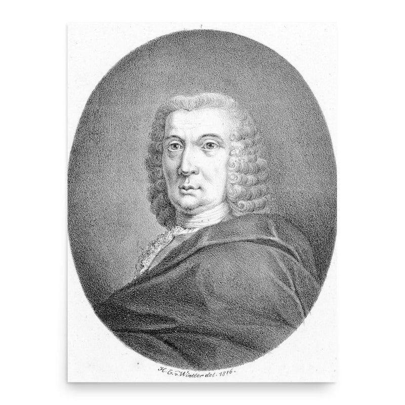 Giovanni Porta poster print, in size 18x24 inches.