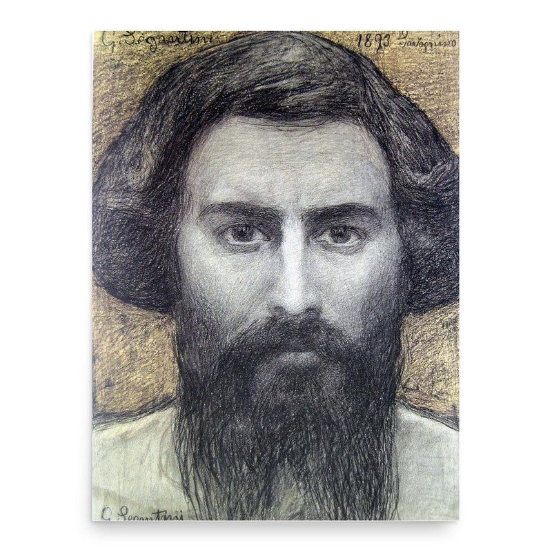 Giovanni Segantini poster print, in size 18x24 inches.
