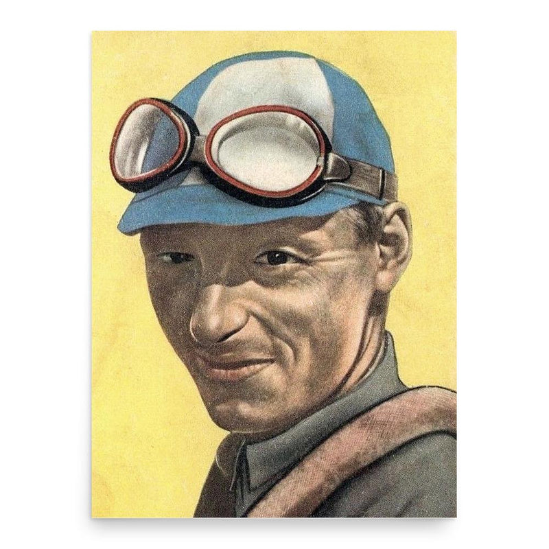 Giovanni Valetti poster print, in size 18x24 inches.