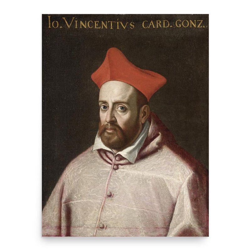 Giovanni Vincenzo Gonzaga poster print, in size 18x24 inches.