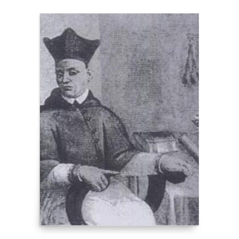 Giovanni Vitelleschi poster print, in size 18x24 inches.