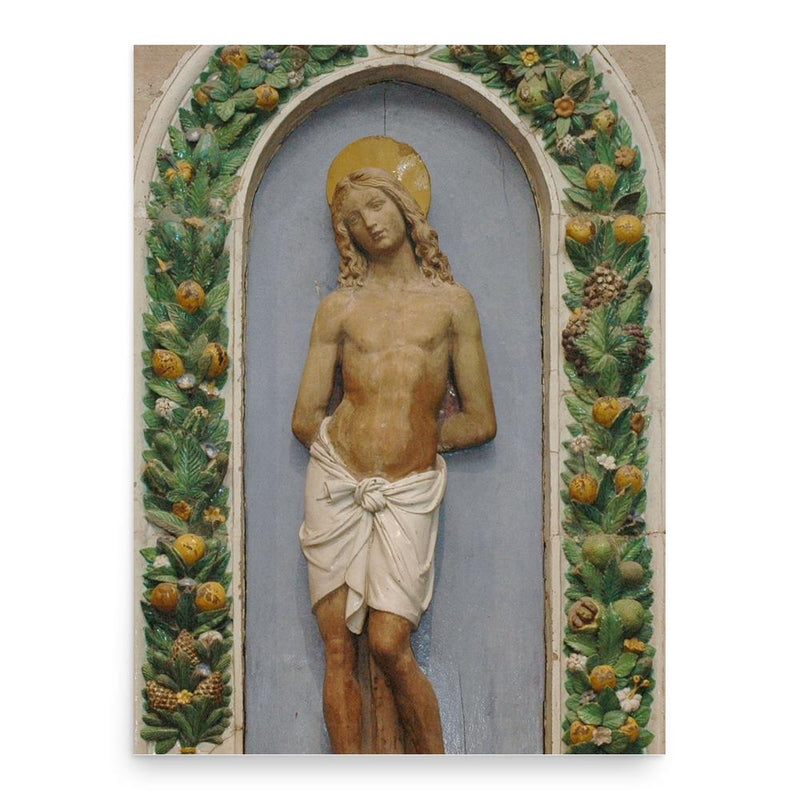 Giovanni della Robbia poster print, in size 18x24 inches.