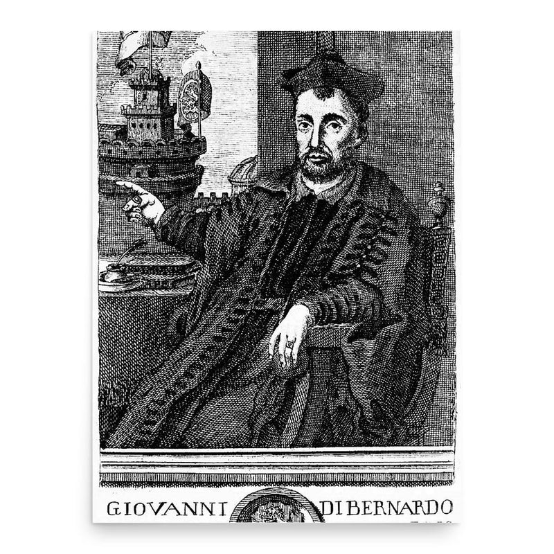 Giovanni di Bernardo Rucellai poster print, in size 18x24 inches.