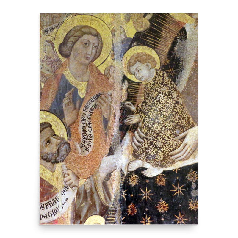 Giovanni di Corraduccio poster print, in size 18x24 inches.