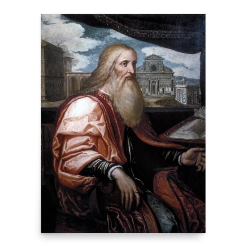 Giovanni di Paolo Rucellai poster print, in size 18x24 inches.