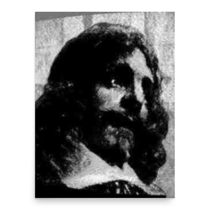 Girard Desargues poster print, in size 18x24 inches.