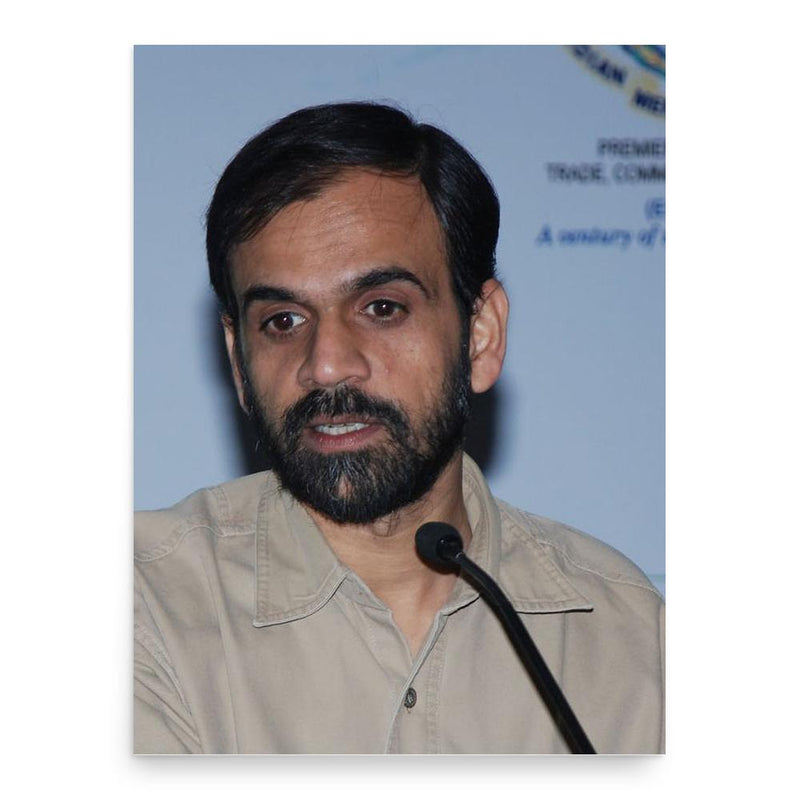 Girish Sant poster print, in size 18x24 inches.