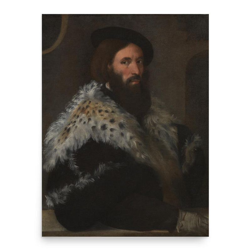 Girolamo Fracastoro poster print, in size 18x24 inches.
