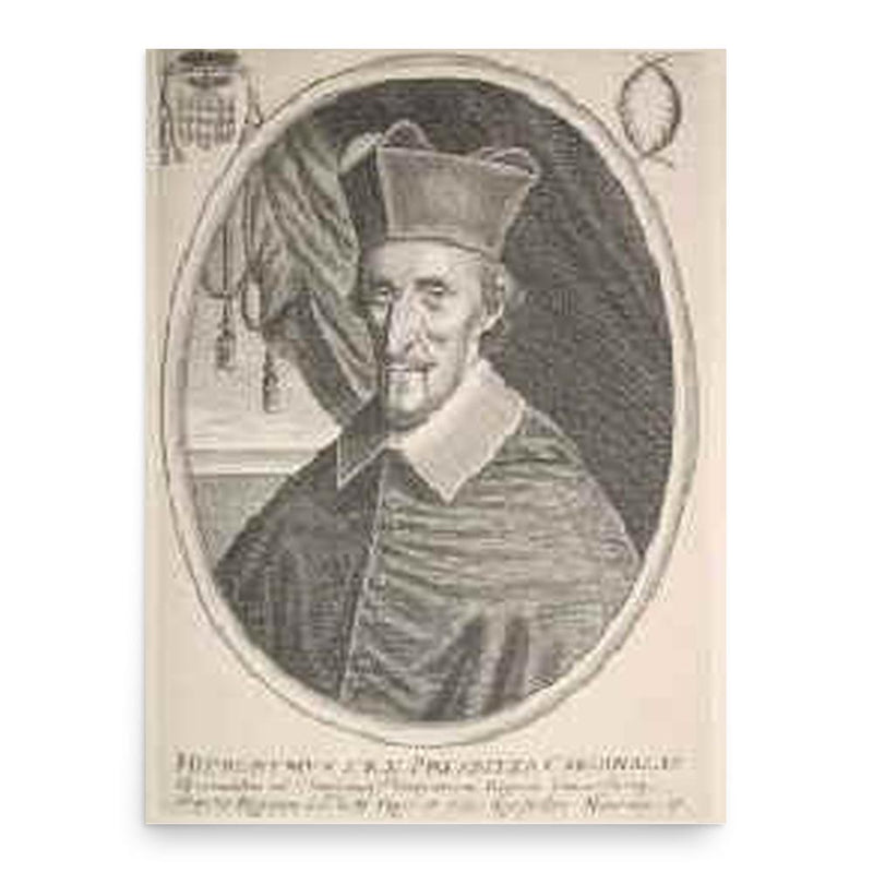 Girolamo Grimaldi-Cavalleroni poster print, in size 18x24 inches.