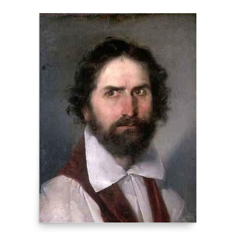 Girolamo Michelangelo Grigoletti poster print, in size 18x24 inches.