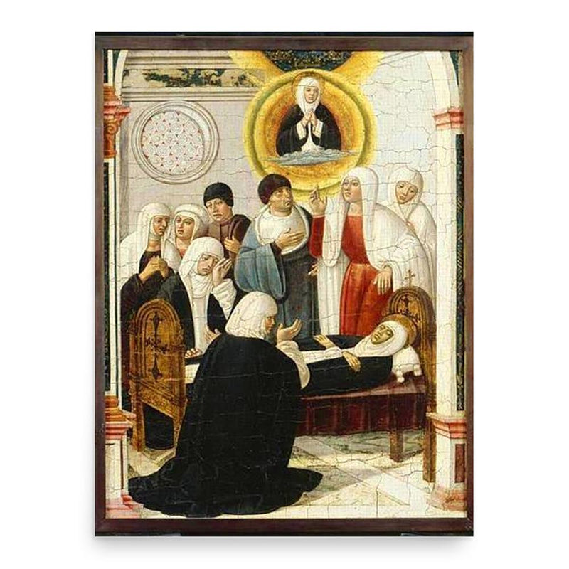 Girolamo di Benvenuto poster print, in size 18x24 inches.