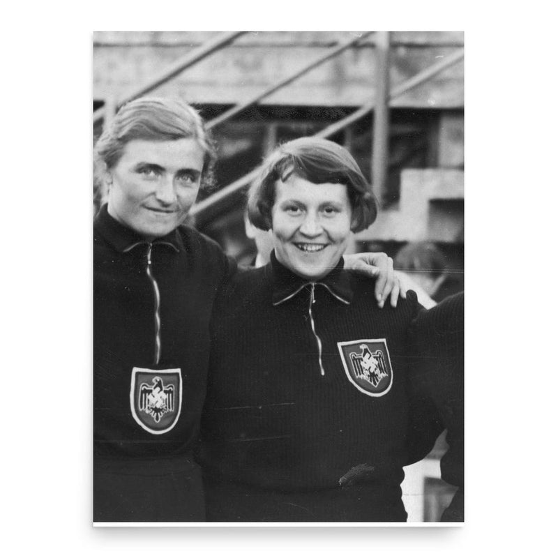 Gisela Mauermayer poster print, in size 18x24 inches.