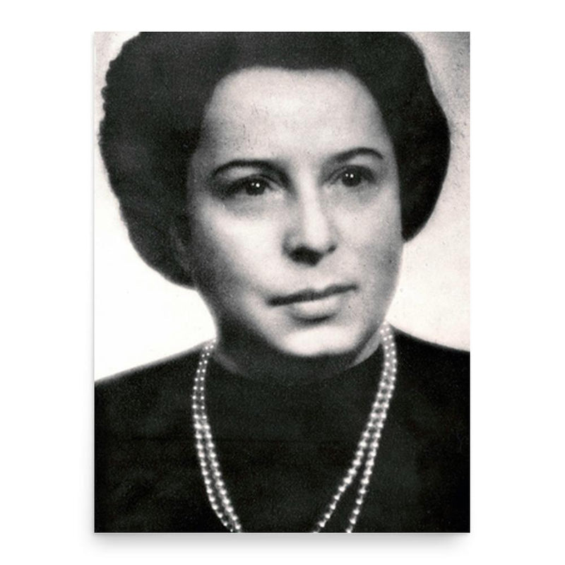 Gisi Fleischmann poster print, in size 18x24 inches.