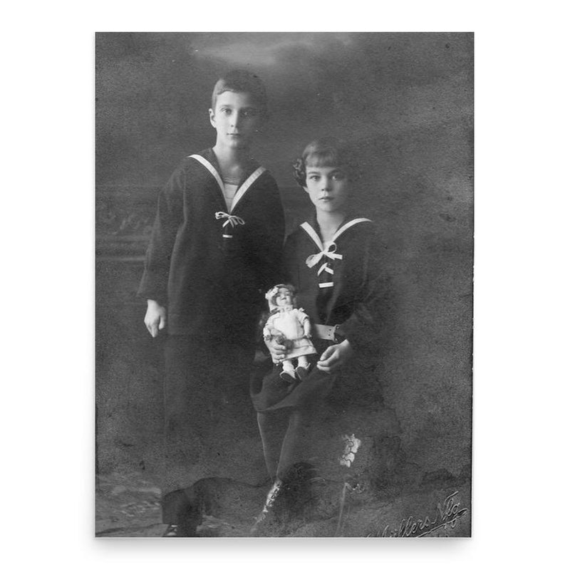 Gitta Mallasz poster print, in size 18x24 inches.