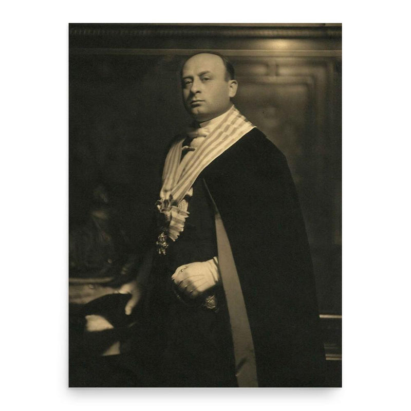 Giuliano Gozi poster print, in size 18x24 inches.