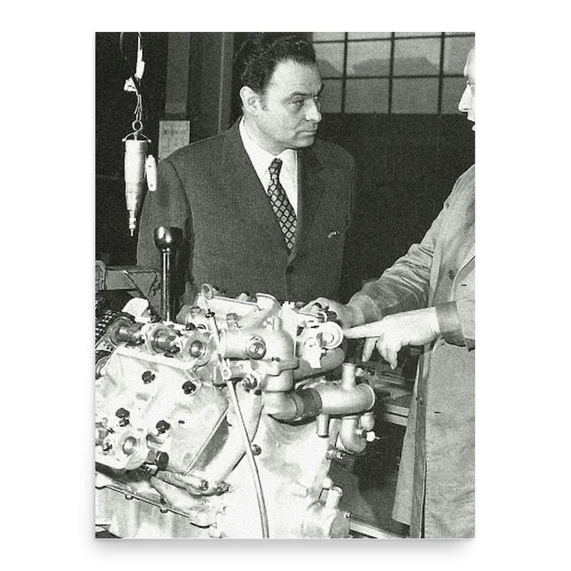 Giulio Alfieri poster print, in size 18x24 inches.