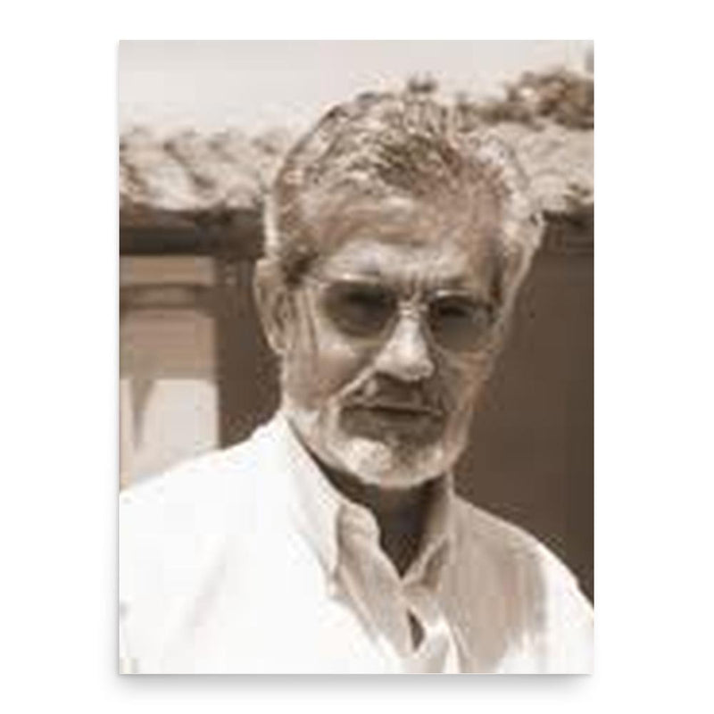 Giulio Angioni poster print, in size 18x24 inches.