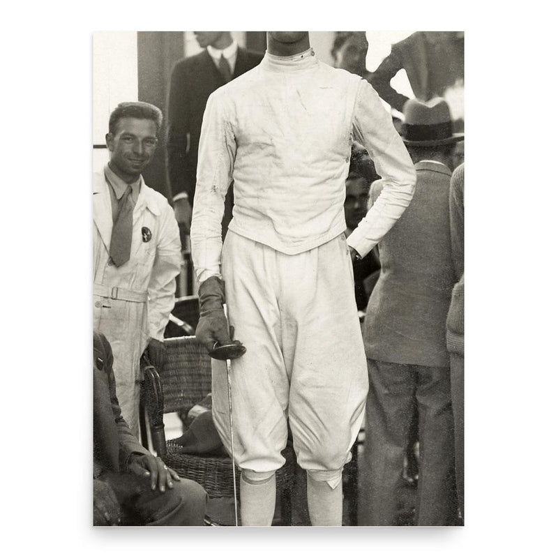 Giulio Gaudini poster print, in size 18x24 inches.