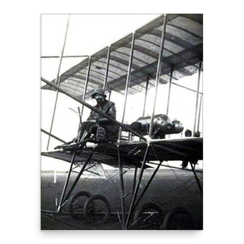 Giulio Gavotti poster print, in size 18x24 inches.