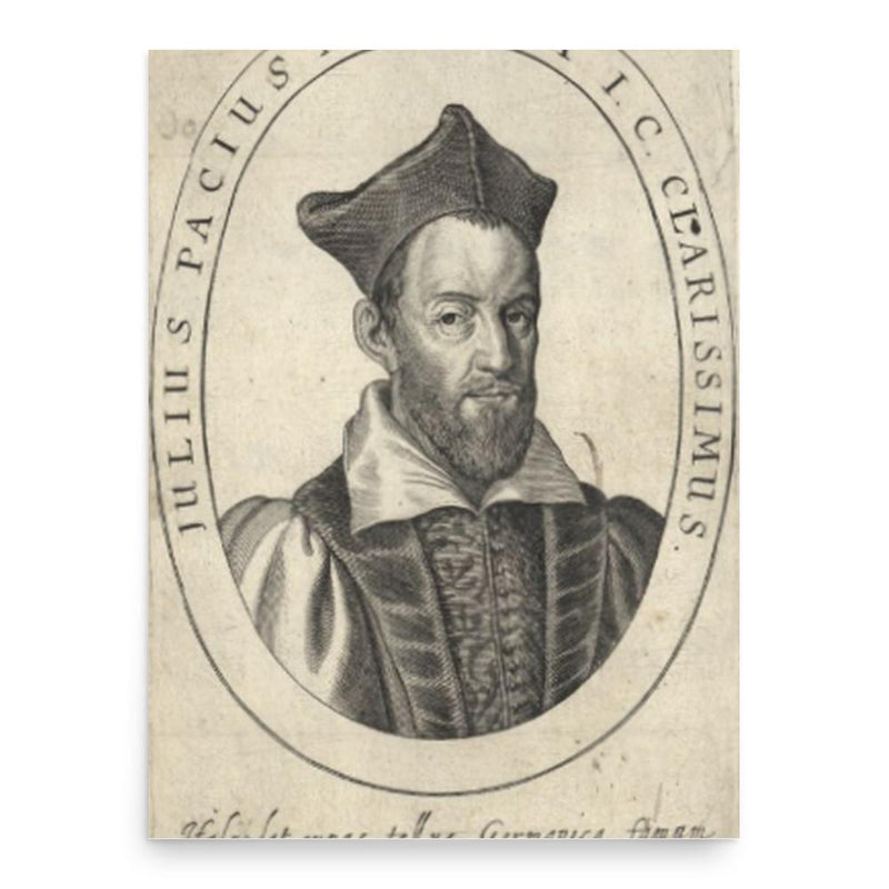 Giulio Pace poster print, in size 18x24 inches.