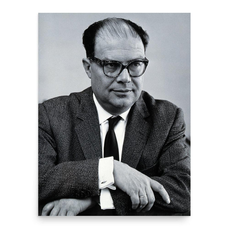 Giulio Racah poster print, in size 18x24 inches.