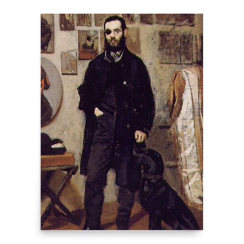 Giuseppe Abbati poster print, in size 18x24 inches.