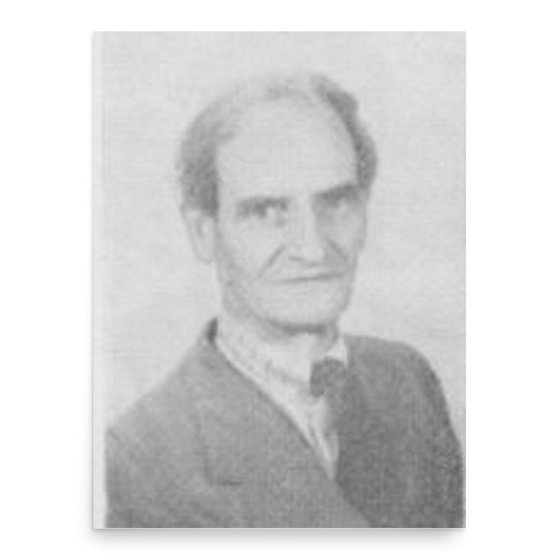 Giuseppe Abozzi poster print, in size 18x24 inches.