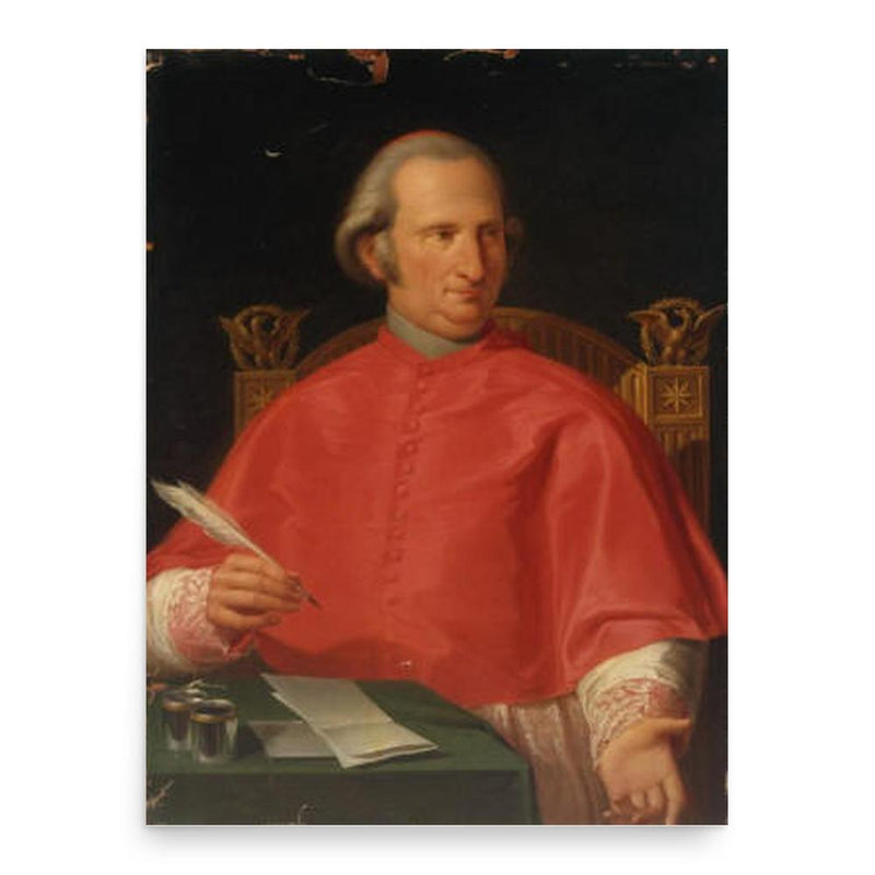Giuseppe Albani poster print, in size 18x24 inches.