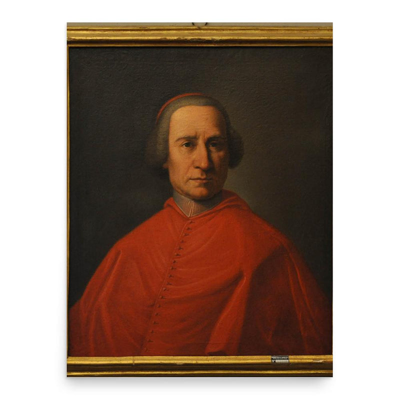 Giuseppe Alessandro Furietti poster print, in size 18x24 inches.