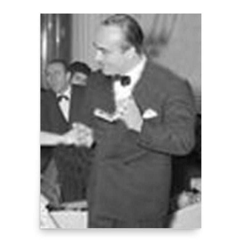 Giuseppe Amato poster print, in size 18x24 inches.