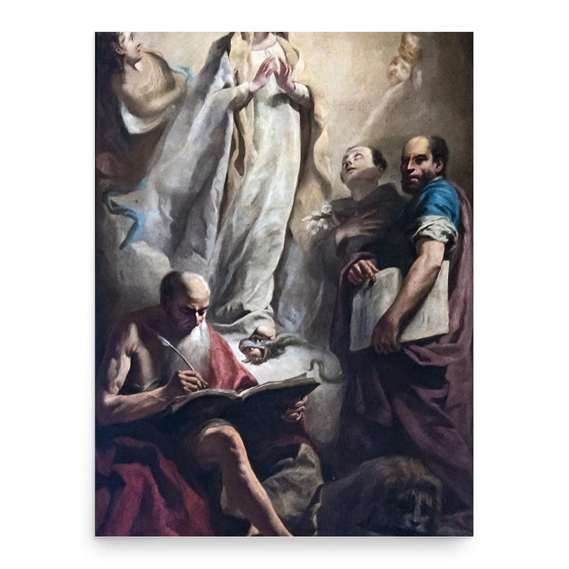 Giuseppe Angeli poster print, in size 18x24 inches.