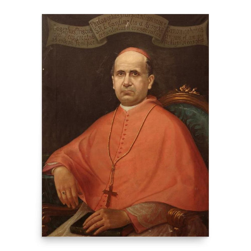 Giuseppe Antonio Ermenegildo Prisco poster print, in size 18x24 inches.