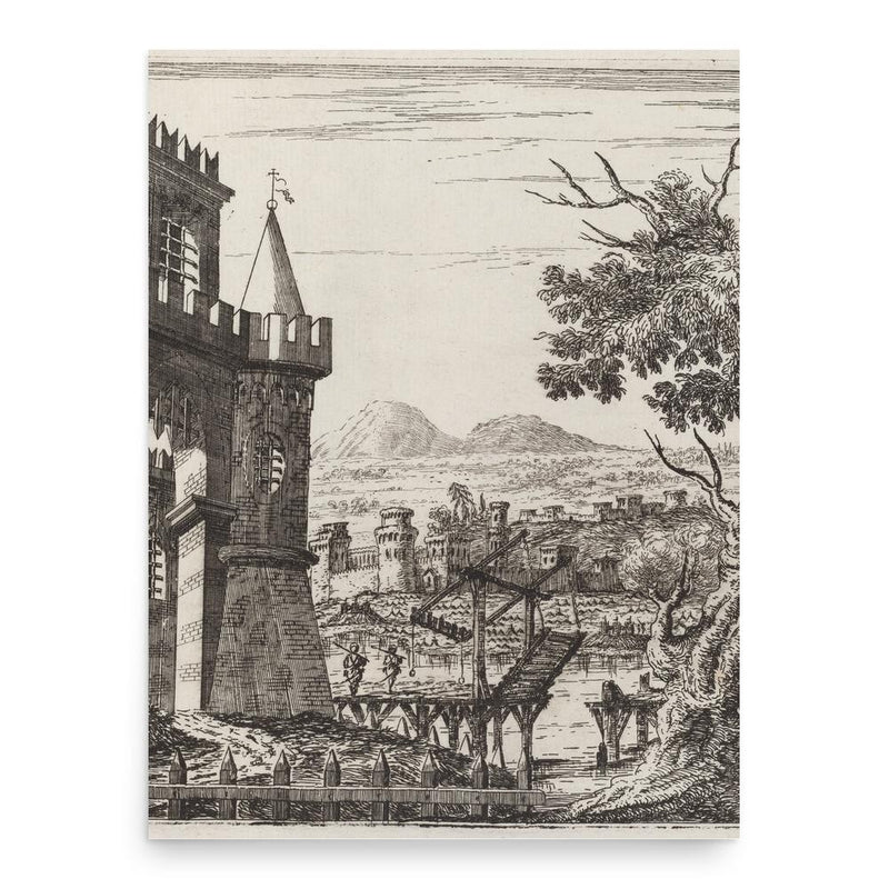 Giuseppe Antonio Landi poster print, in size 18x24 inches.