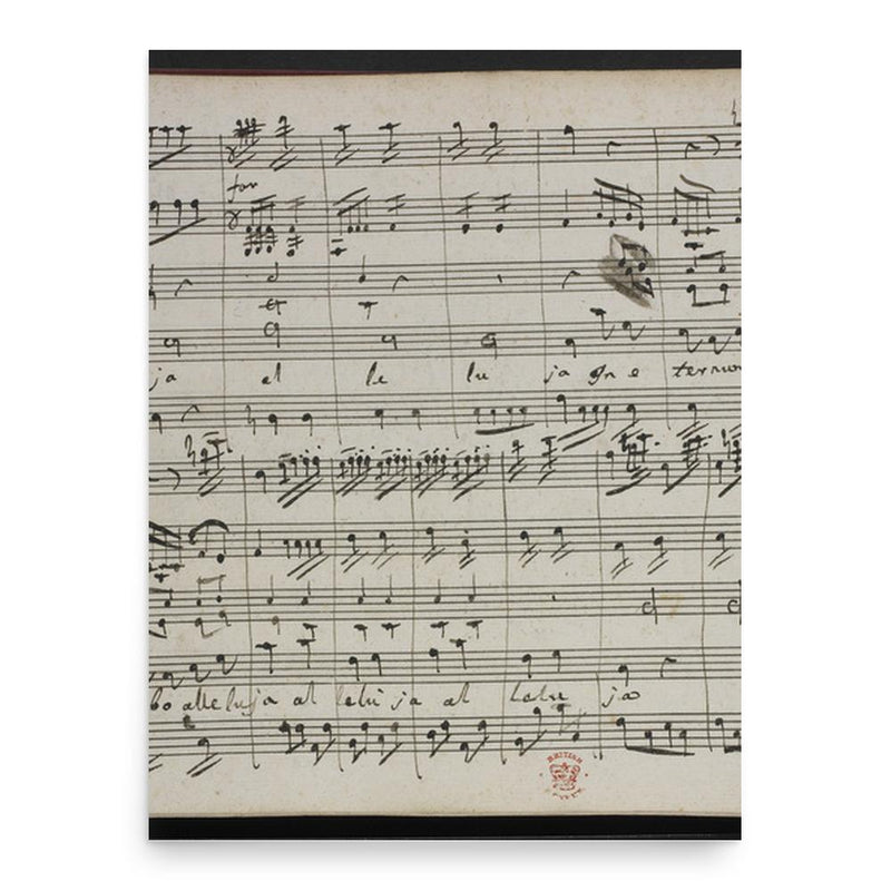 Giuseppe Aprile poster print, in size 18x24 inches.