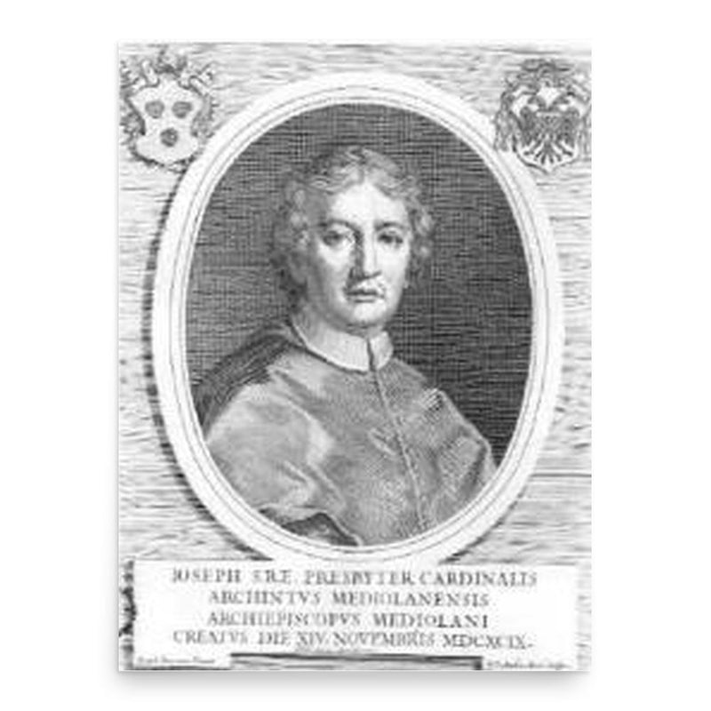 Giuseppe Archinto poster print, in size 18x24 inches.