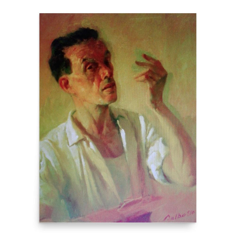 Giuseppe Balbo poster print, in size 18x24 inches.