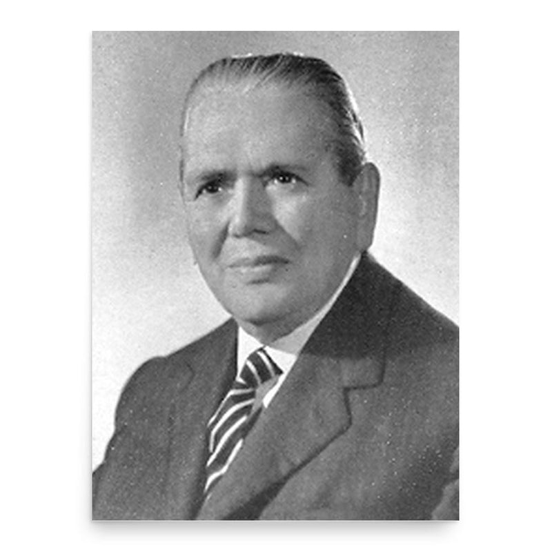 Giuseppe Basile poster print, in size 18x24 inches.