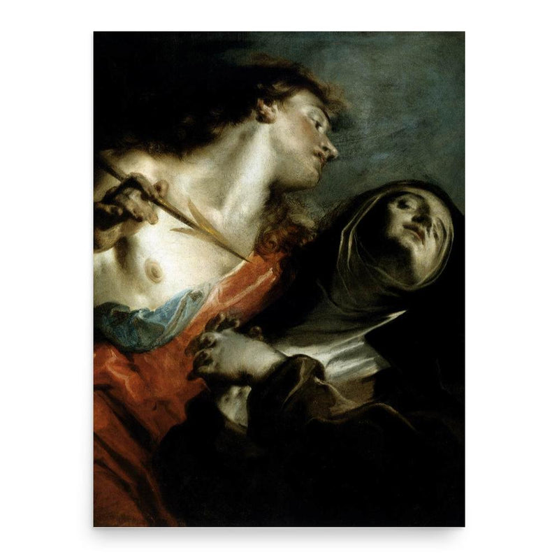 Giuseppe Bazzani poster print, in size 18x24 inches.