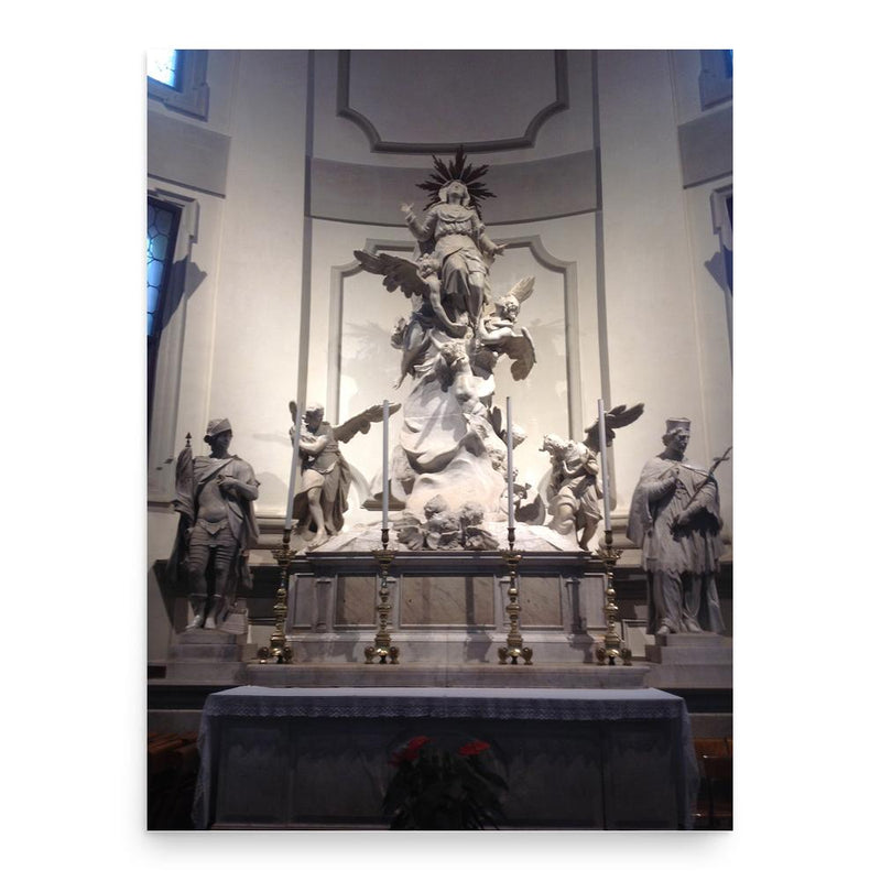 Giuseppe Bernardi poster print, in size 18x24 inches.