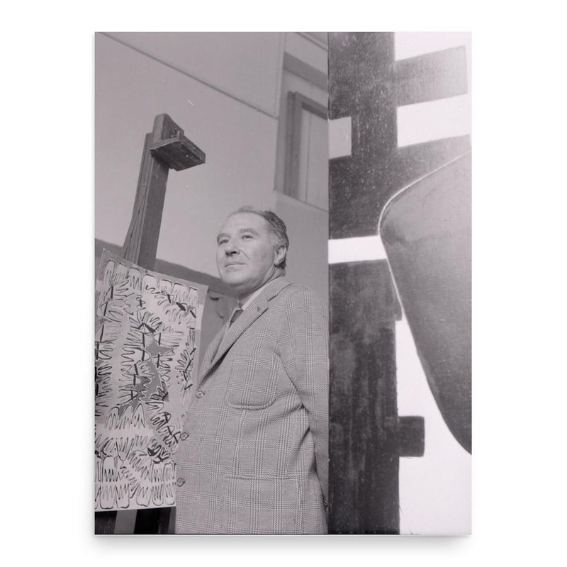 Giuseppe Capogrossi poster print, in size 18x24 inches.