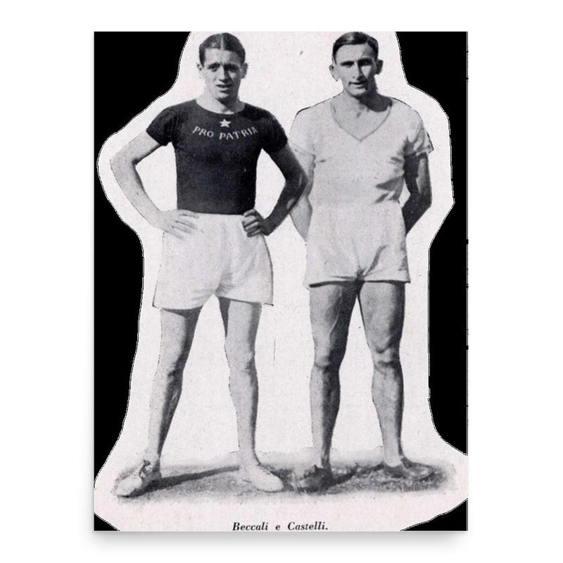 Giuseppe Castelli poster print, in size 18x24 inches.