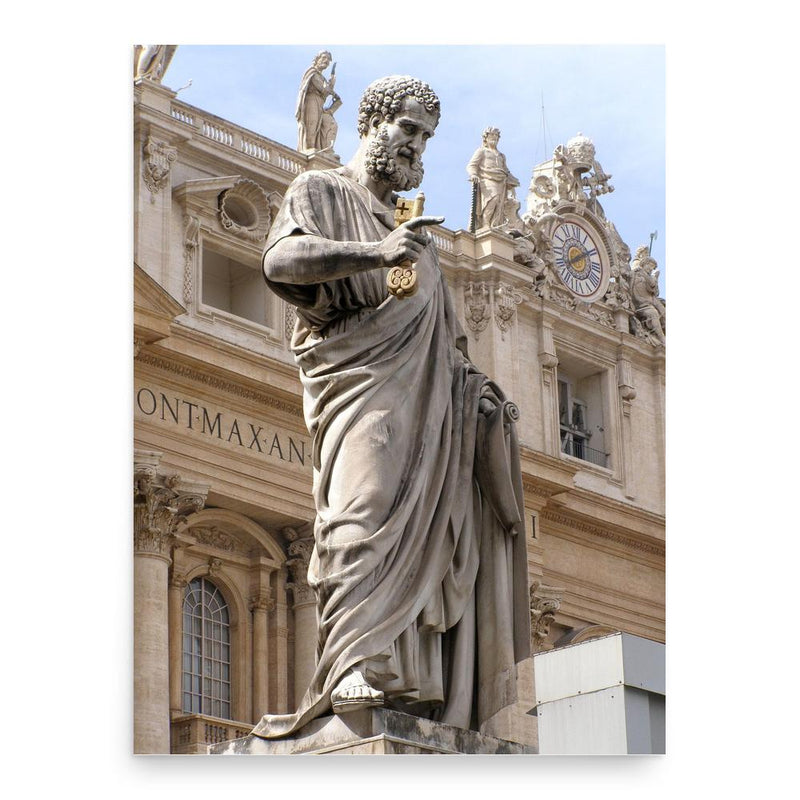 Giuseppe De Fabris poster print, in size 18x24 inches.