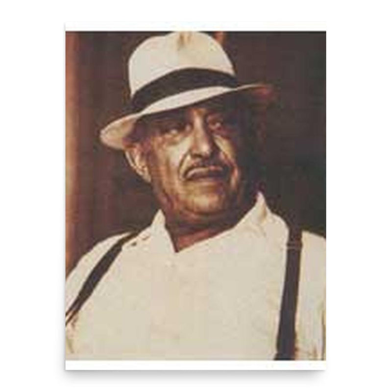 Giuseppe Genco Russo poster print, in size 18x24 inches.