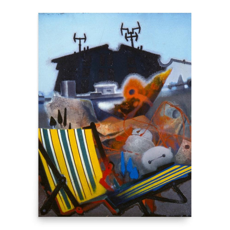 Giuseppe Guerreschi poster print, in size 18x24 inches.